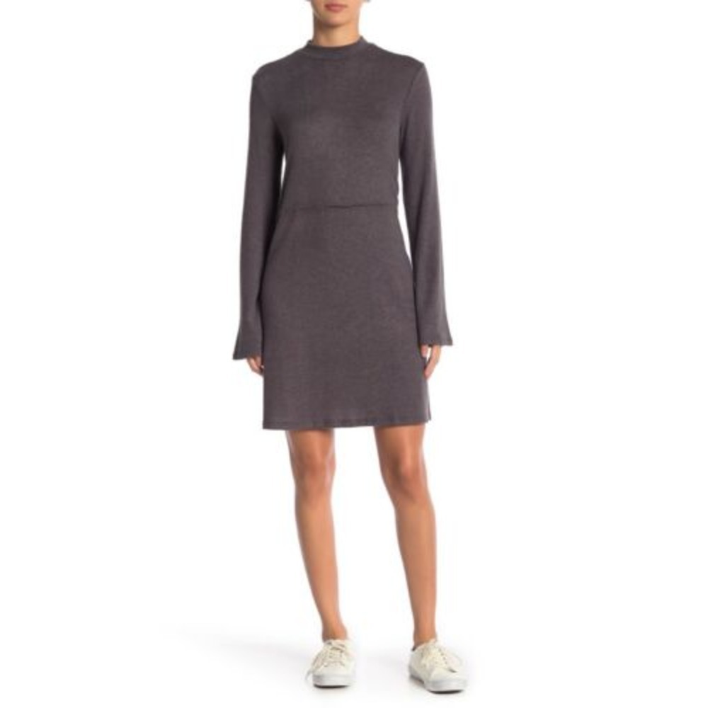 Abound  Mock Neck Sweater Knit Dress Size M